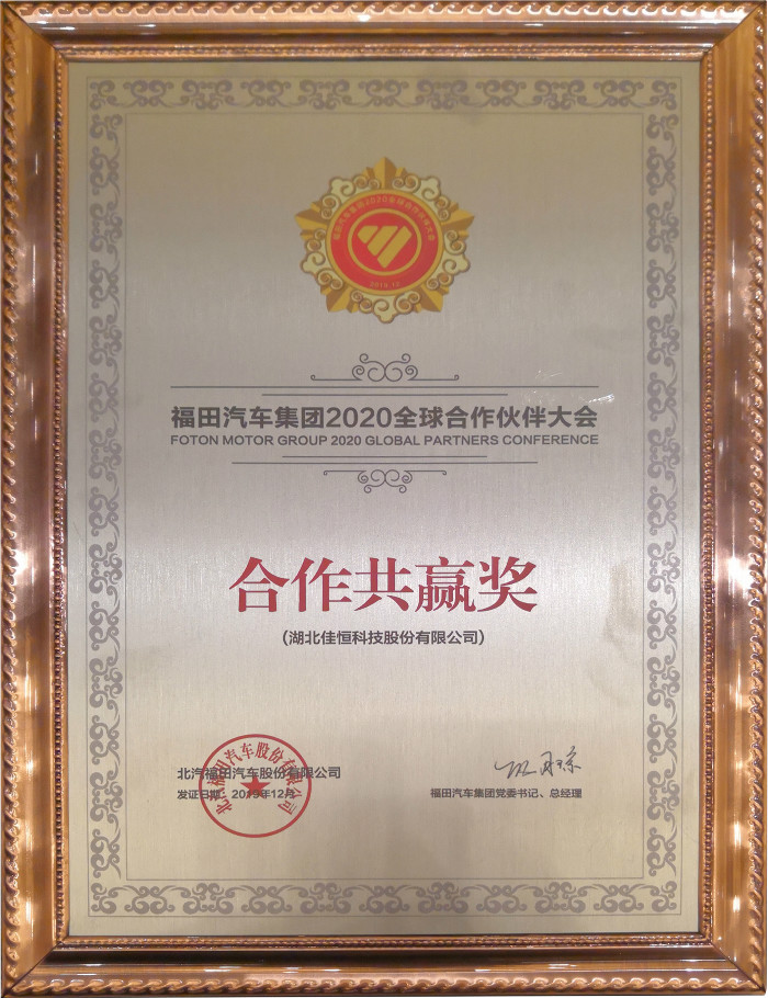 福(fu)田合作共赢(yíng)獎2019